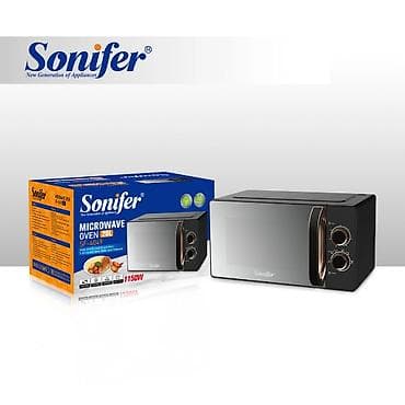 sonifer grill: Mikrodalğalı soba Sonifer, Ayrıca dayanan, Mikrodalğalar ilə, rəng - Boz, Yeni — 5