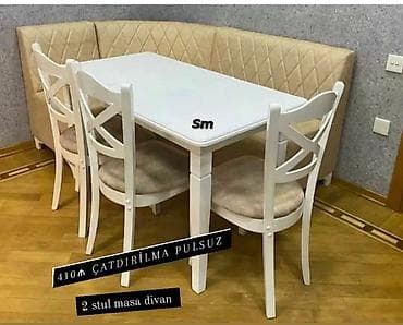 Mətbəx üçün, Yeni, Açılmayan, 2 stul