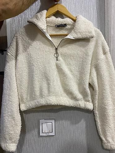 Svitşotlar: Svitşot, Trendyolmilla, S, rəng - Ağ — 1