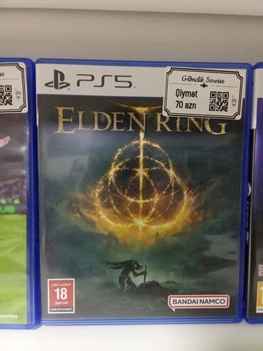oyun sukani: PlayStation 5 üçün Elden Ring oyunu. Aksiyon və macəra janrında olan — 1