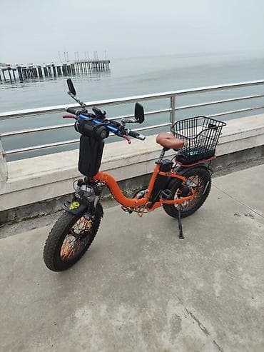 bmw velosiped satilir: Elektrik velosipedi – qalın “fat” təkərlərli şəhər və yüngül off-road — 3
