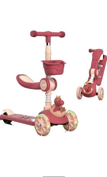 yeni il senliyi biletleri 2023: Scooter 🌀 Açılıb yığılır 🌀 Oturub sürmək olur 🌀 işıqlı 🌀 səbəti ve — 2