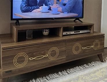 ТВ стенды: Saloglu tv alti əla veziyetde mdf qalin agir materyaldan 109 ekran tv — 1
