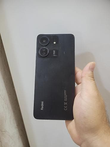 irşad redmi note 13: Redmi 13C, 128 GB, rəng - Qara, Barmaq izi — 1