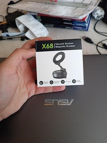 X68 Vacuum Suction Magnetic Bracket – maqnitli telefon tutacağı -