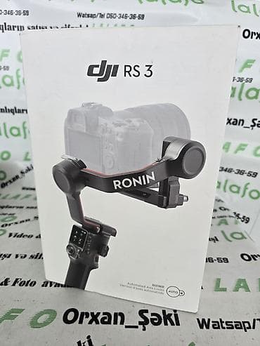 ronin s: DJI RS 3 Ronin stabilizator. Gəlmədir 2-ci əl az istifadə olunub — 1