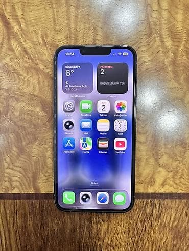 iphone 13 ikinci el satış: IPhone 13 Pro, 128 GB, Sierra Blue, Simsiz şarj, Face ID — 3