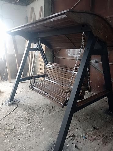 mebel saytlari: Skamya-yelləncəl, Zontikli, Taxta — 7