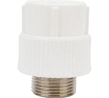 kreditle drel: Plastik korpuslu, metal yivli adapter/keçid – su təchizatı və — 1