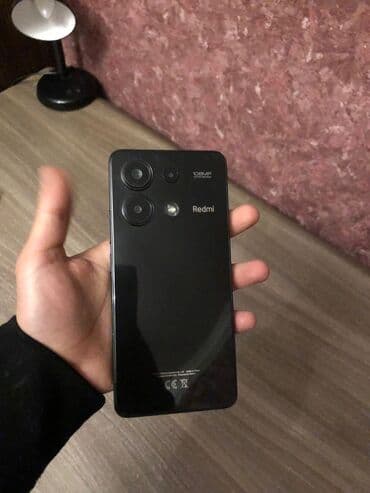 Redmi Note 13, 256 GB, rəng - Qara, Barmaq izi