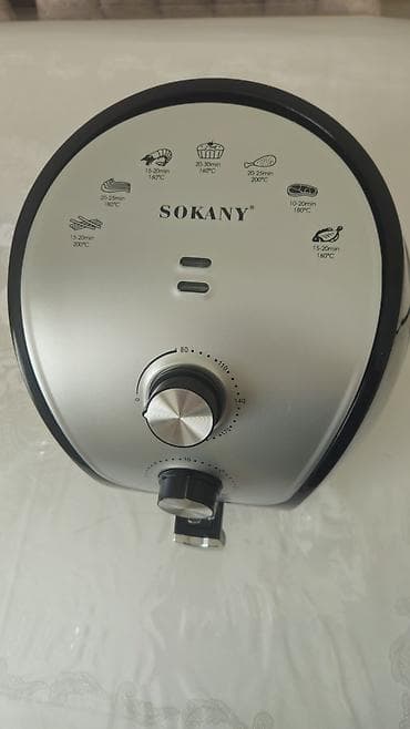 Mikrodalğalı sobalar: Satılır – SOKANY Airfryer (demək olar yeni) Cəmi 1 dəfə işlədilib — 3