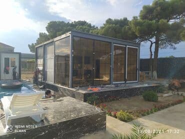 Digər tikinti xidmətləri: Salam .Perefabrik evlər . İstənilən ölçüdə yığılır . Daşına bilən və — 3