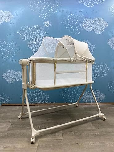ucuz manej: 👶💙 **CoolBaby Sensor Hərəkətli Elektron Beşik – Ağıllı Texnologiya — 9