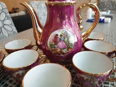 suse: Çay dəsti, rəng - Çəhrayı — 5