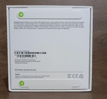 hyper x cloud 2: Apple HomePod mini (Model A2374) – Midnight rəng - Kompakt ağıllı — 3