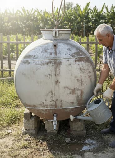 işləmiş su çənləri: Bak, Paslanmayan polad, 1000 l l, İşlənmiş, Ünvandan götürmə — 1