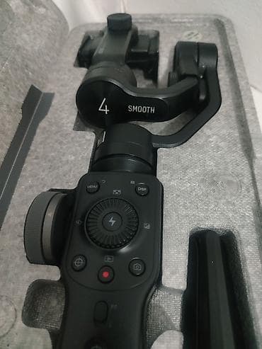 nar super gun paketi: Zhiyun Smooth 4 smartfon stabilizatoru - 3 oxlu elektrikli gimbal — 6