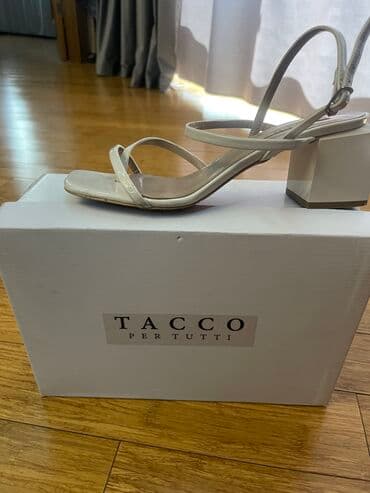 женские пляжные шлепанцы: Размер: 40, цвет - Бежевый, Б/у — 3