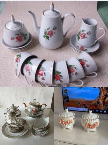 piknik sufresi: Mavi sürahi və stəkan dəsti - Dəst: 1 ədəd sürahi + 6 ədəd stəkan - — 10