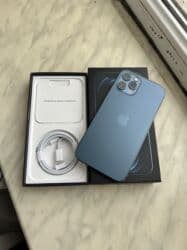 kappa pro: IPhone 12 Pro, 128 GB, Pacific Blue, Simsiz şarj, Face ID, Sənədlərlə — 1