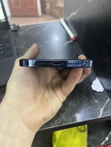 ip 12 mini: IPhone 12 Pro Max, 128 GB, Pacific Blue, Zəmanət, Simsiz şarj, Face ID — 4