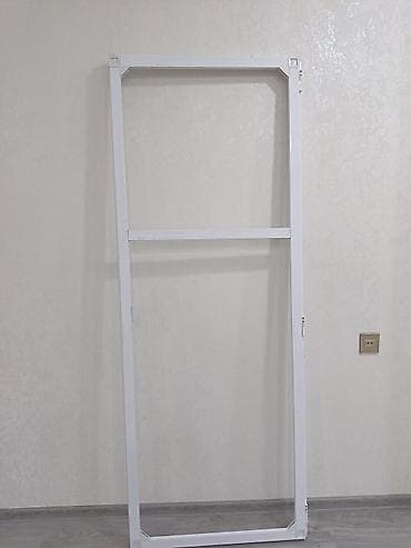 qapi setkasi: Məhsul: Ağıllı açılıb-bağlanan ağ rəngli metal çərçivə (qapı üçün — 4