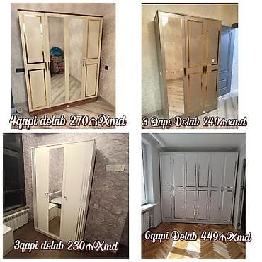 Geyim dolabları – müxtəlif ölçü və qapı saylarında model seçimi: - 3 — 1