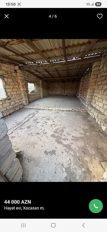 sumqayitda ev: Həyətyanı ev – Xocəsən qəsəbəsi Ev satılır Şehere 5 degige mesafe 2 — 1