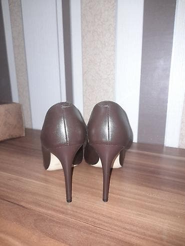 Tuflilər: Tuflilər, Poppy, Ölçü: 39, rəng - Qəhvəyi, İşlənmiş — 2