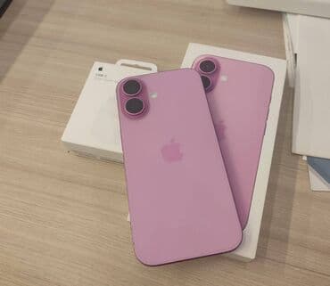 ayfon 6 kabro: IPhone 16, Çəhrayı — 2