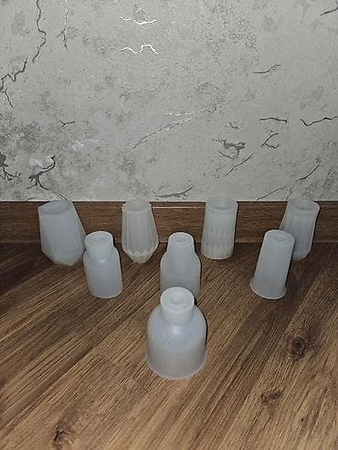 cipsi sekilleri: Şirniyyət qəlibləri, rəng - Ağ, Silikon, 23 — 2