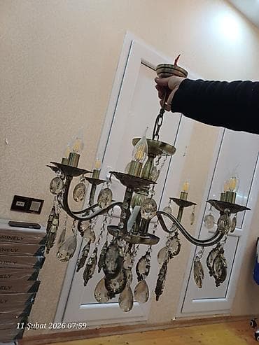 ramanı şuşa: Çılçıraq, 6 lampa, Metal — 1