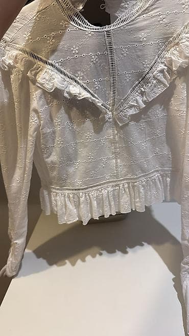 Polo köynək, Trendyolmilla, rəng - Ağ