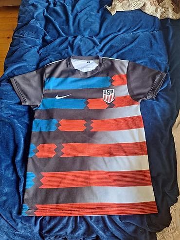 Futbolka, Nike, M, rəng - Boz