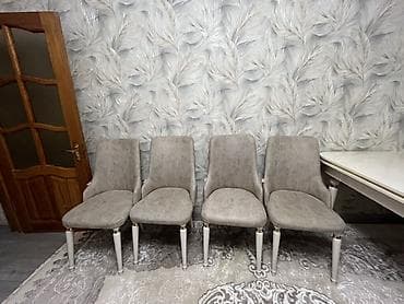 2 ci el mebeller: Qonaq otağı üçün, Yeni, Açılan, Oval masa, 6 stul — 3