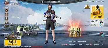 PUBG Mobile oyun hesabı – zəngin kosmetik kolleksiya və aktiv RP — 1