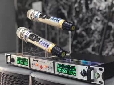 p47 wireless: Shure UR-29D plus mikrafon Dual wireless mikrafon modellərini — 1