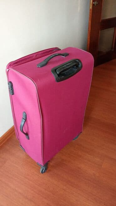 купить бу чемодан: Boyuk olchudu. Extra baqaj. Ideal veziyyetdedi. Hechbir problemi — 3