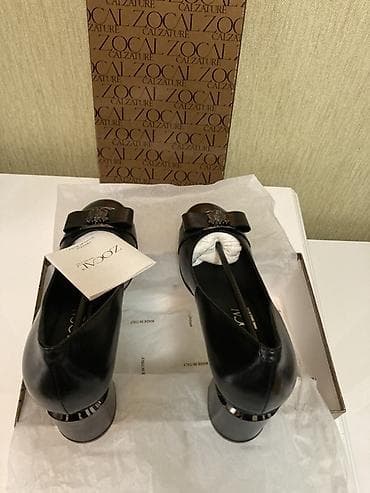 ayaqab: Tuflilər, Ölçü: 39, rəng - Qara, Yeni — 4