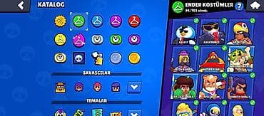 qizil gumus: Brawl Stars oyun hesabı - Kupa: 52,118 - Savaşçılar: 100/101 - — 3