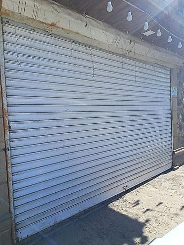 замок на калитку: Metall jalüz qapı – geniş ölçülü, üfüqi lamelli, əl ilə yuxarı-aşağı — 4