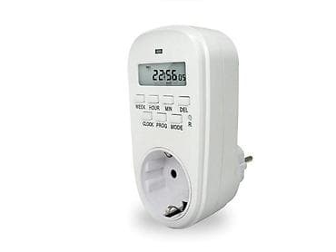 Elektron həftəlik rozetka taymeri TimeBest Standart (GET02A-GR) — 1