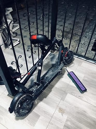 skutur: Elektrikli skuter – oturacaqlı, qatlanan model salam skuter kasmetik — 4