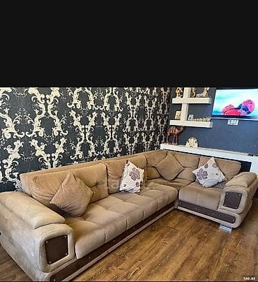divan 2 ci el: Künc divan, İşlənmiş, Açılan, Bazalı — 1
