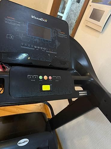 electro gitara: VolksGym qaçış trenajoru - Güclü elektrik mühərriki ilə evdə kardio — 1