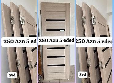 top qapi qapilari: 5 eded qapi satilir .plcu 80×2 .ye. Qiymet hamisi 250 Azn .unvan Ada — 1