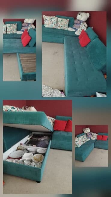 Künc divan, Açılan, Bazalı, Parça