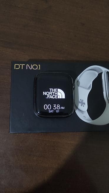 telefonlu saatlar: DT NO.1 smart saat dəsti. (İşlenmiş) Xüsusiyyətlər: - Kvadrat — 4
