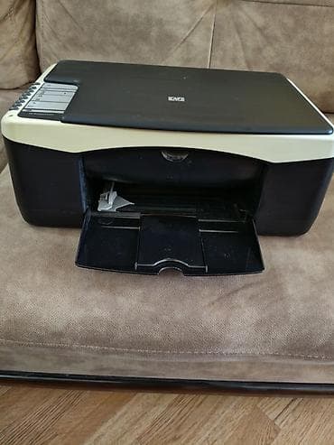 etiket printer: HP DeskJet F2180 printer/skaner/kseroks. Adapteri, USB kabeli və — 5