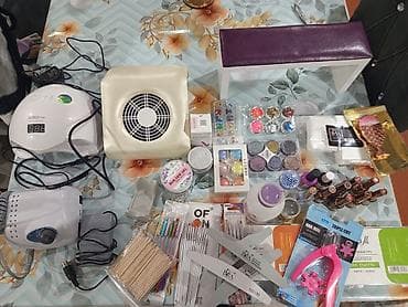 Dırnaq qaynağı və dizaynı üçün tam peşəkar dəst Komplektə daxildir: - — 1